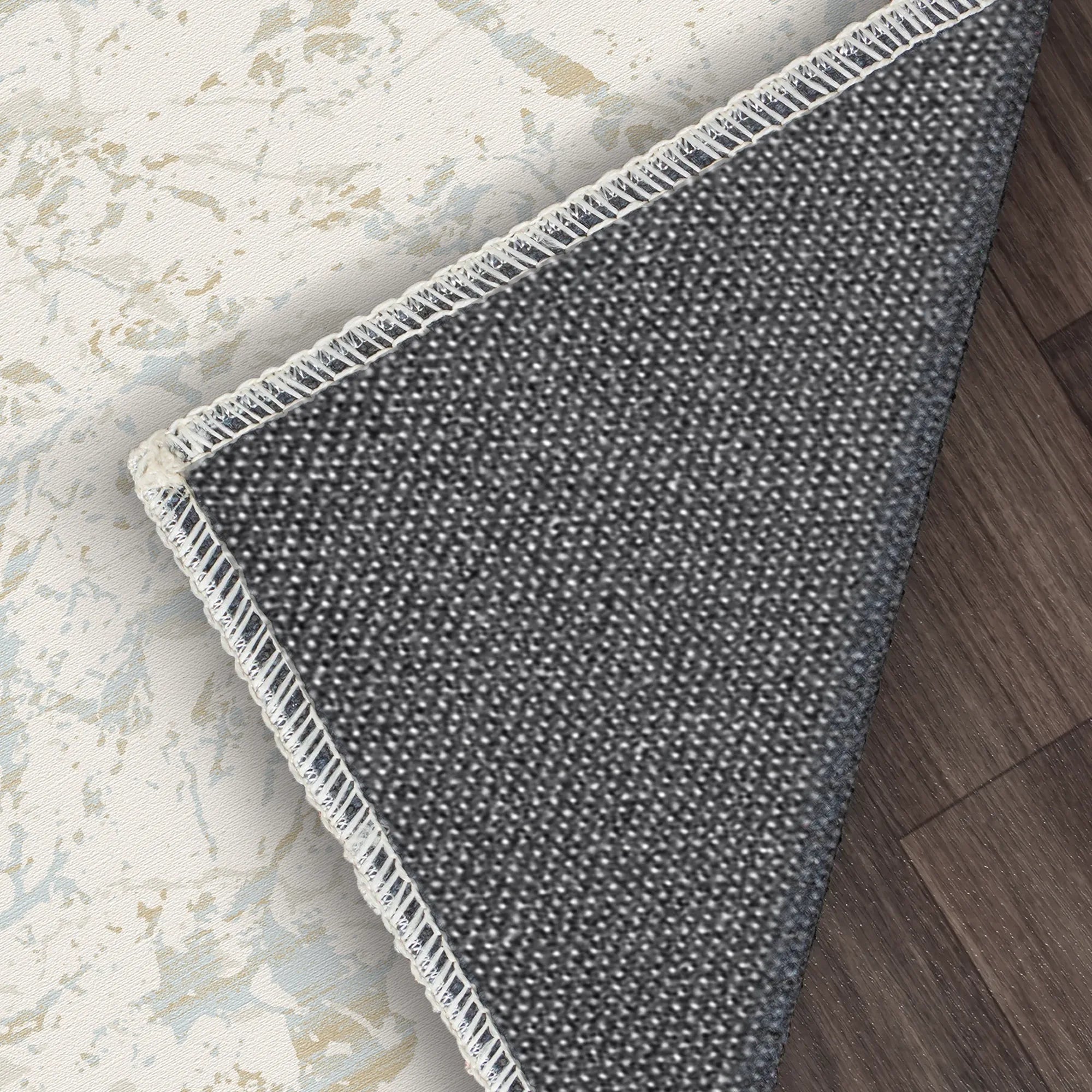 Waschbarer Marmorteppich aus Arctic Quartz