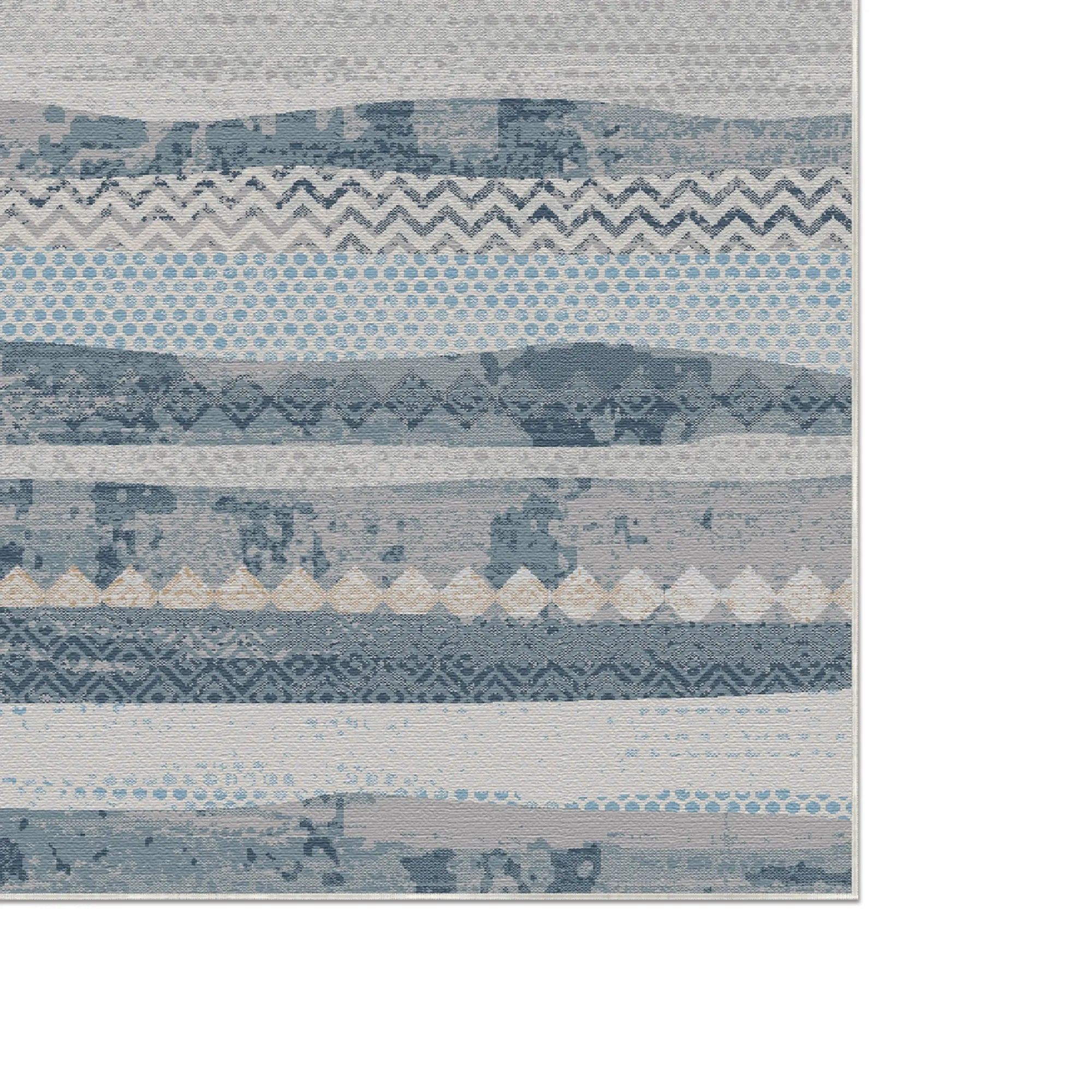 Indigo Nomad Horizon Stammesteppich