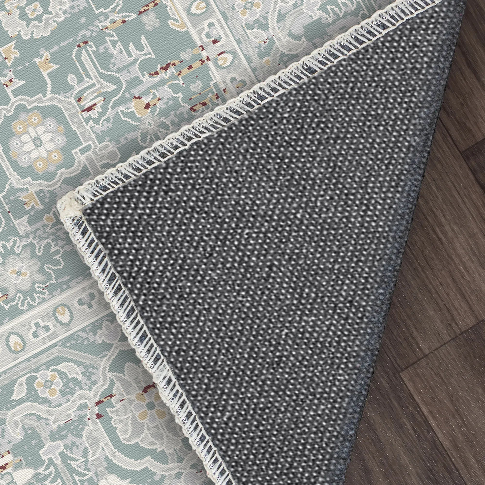 Legacy Eroded Floral Sage Alabaster Teppich