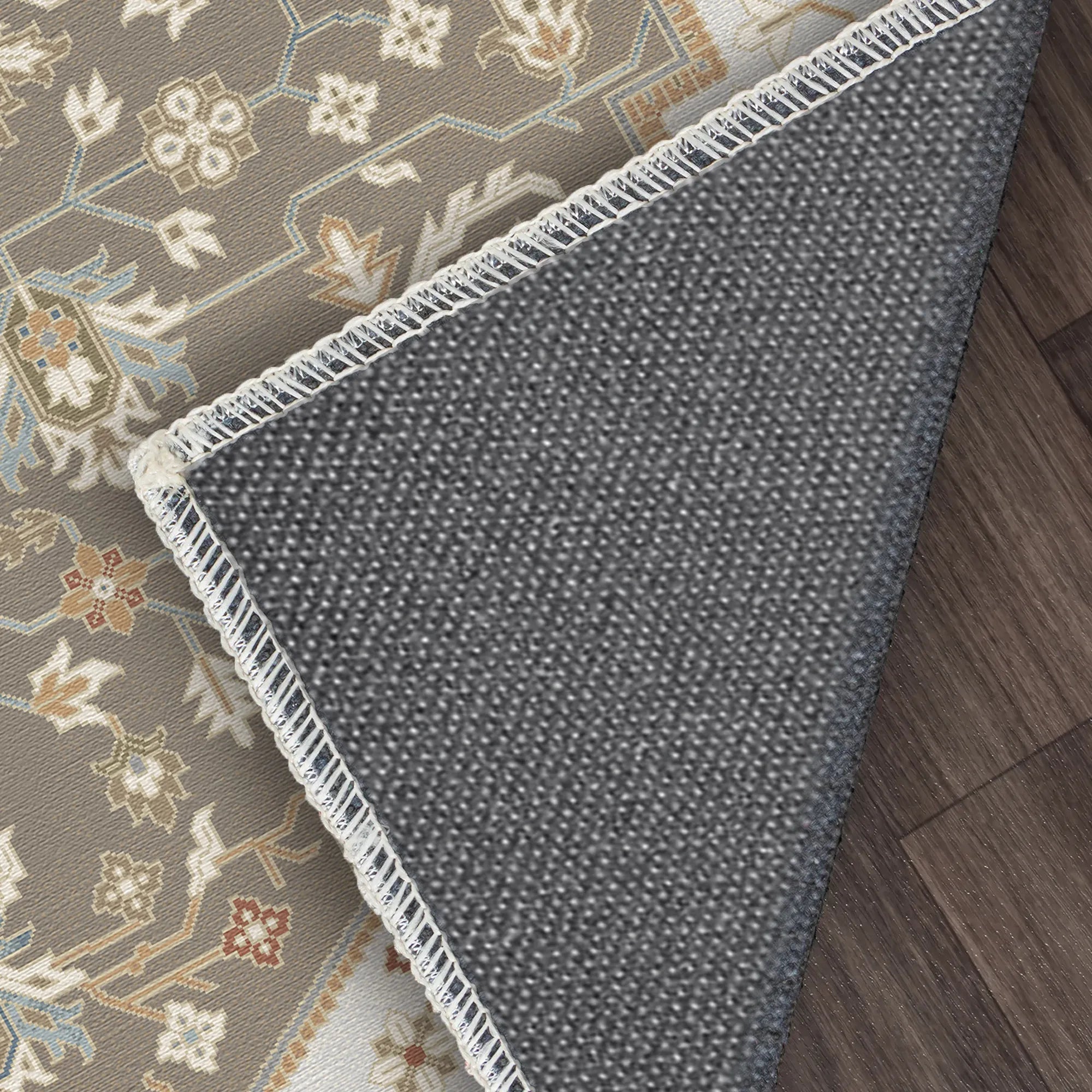 Pearl Mink Medallion Teppich