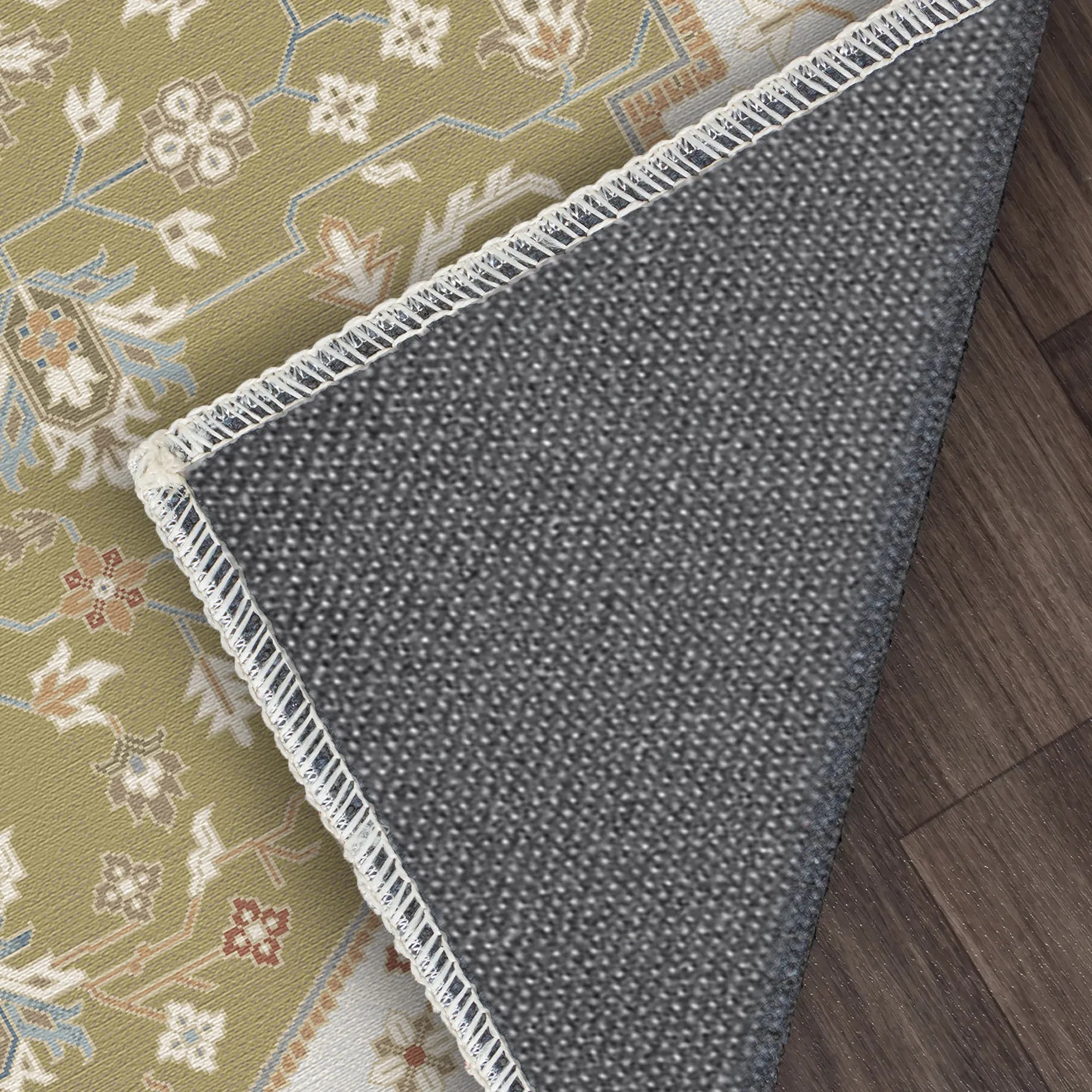 Pearl Olive Medallion Teppich