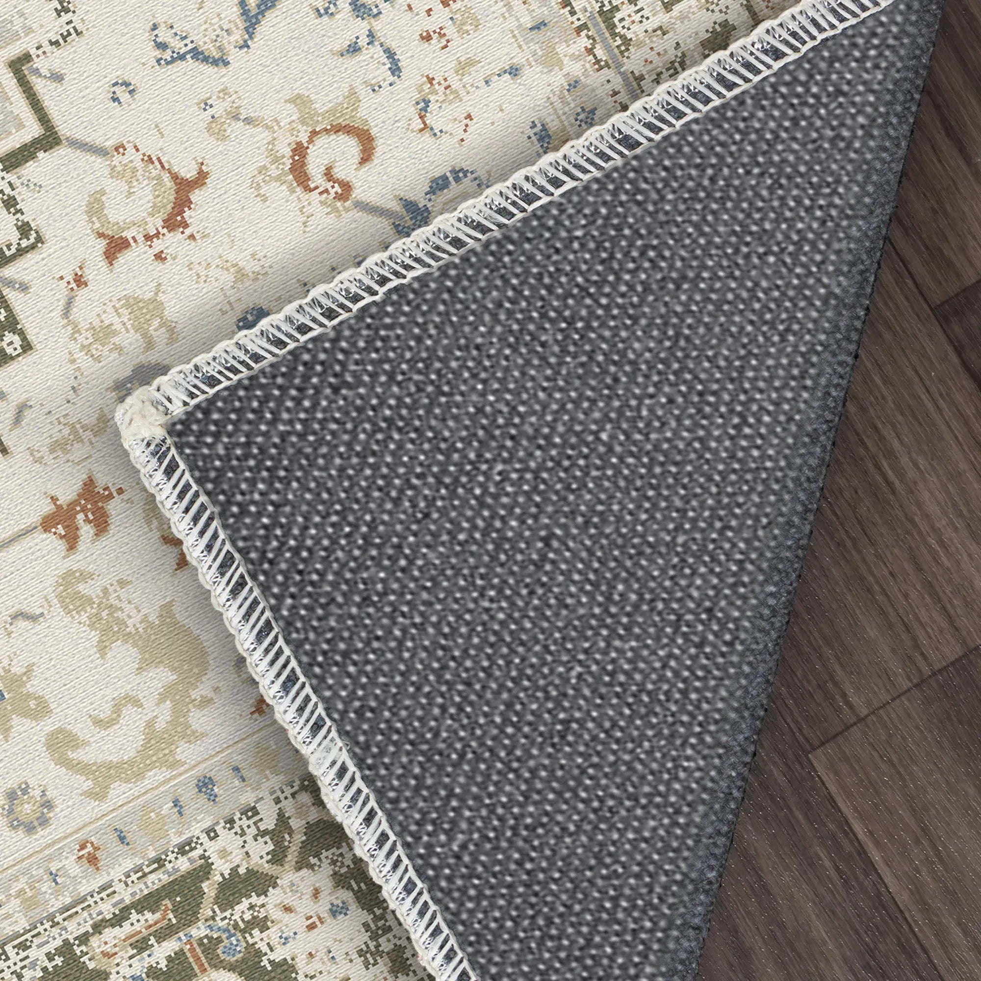 Oliv Elfenbein Heritage Teppich