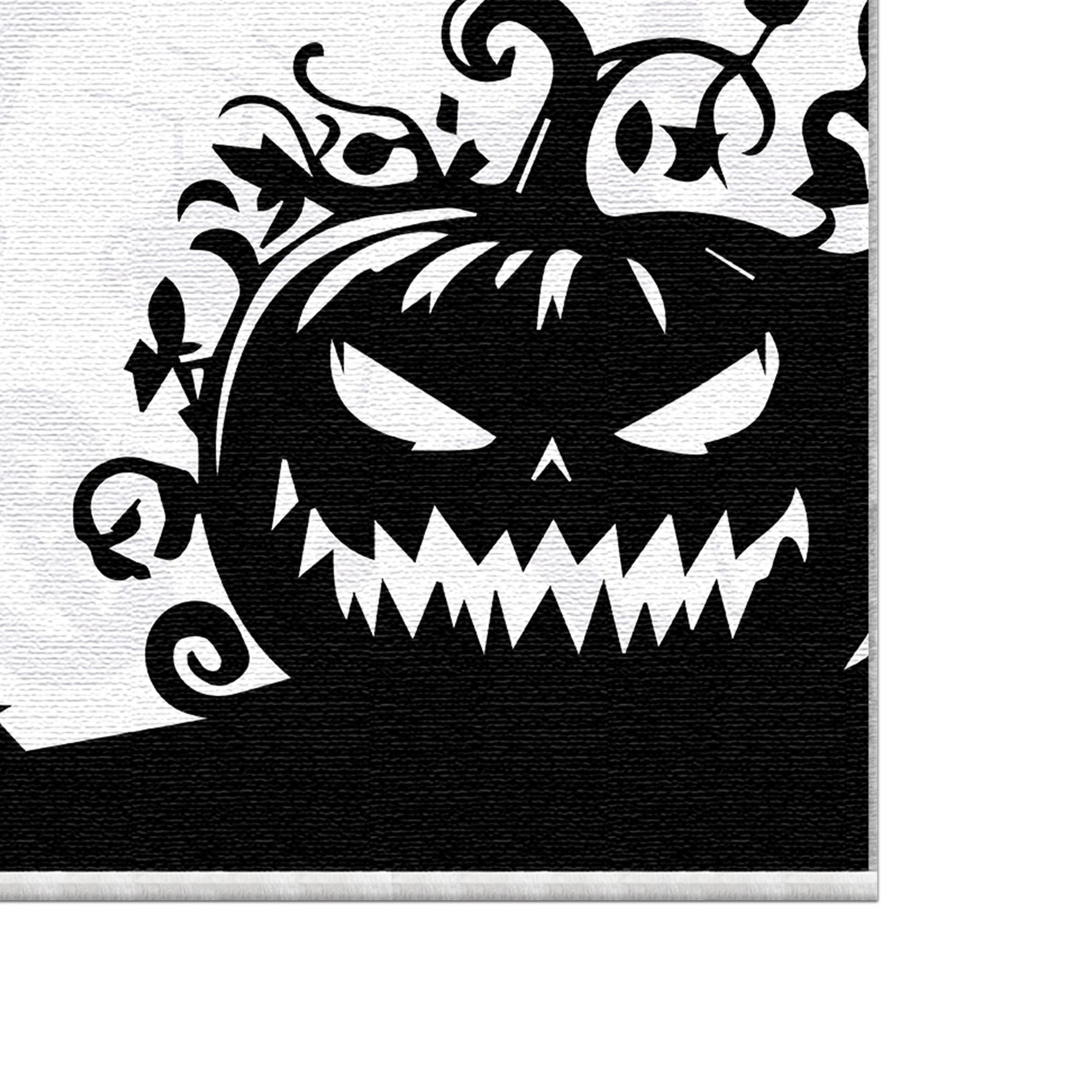 Hexen Kürbis Halloween Teppich