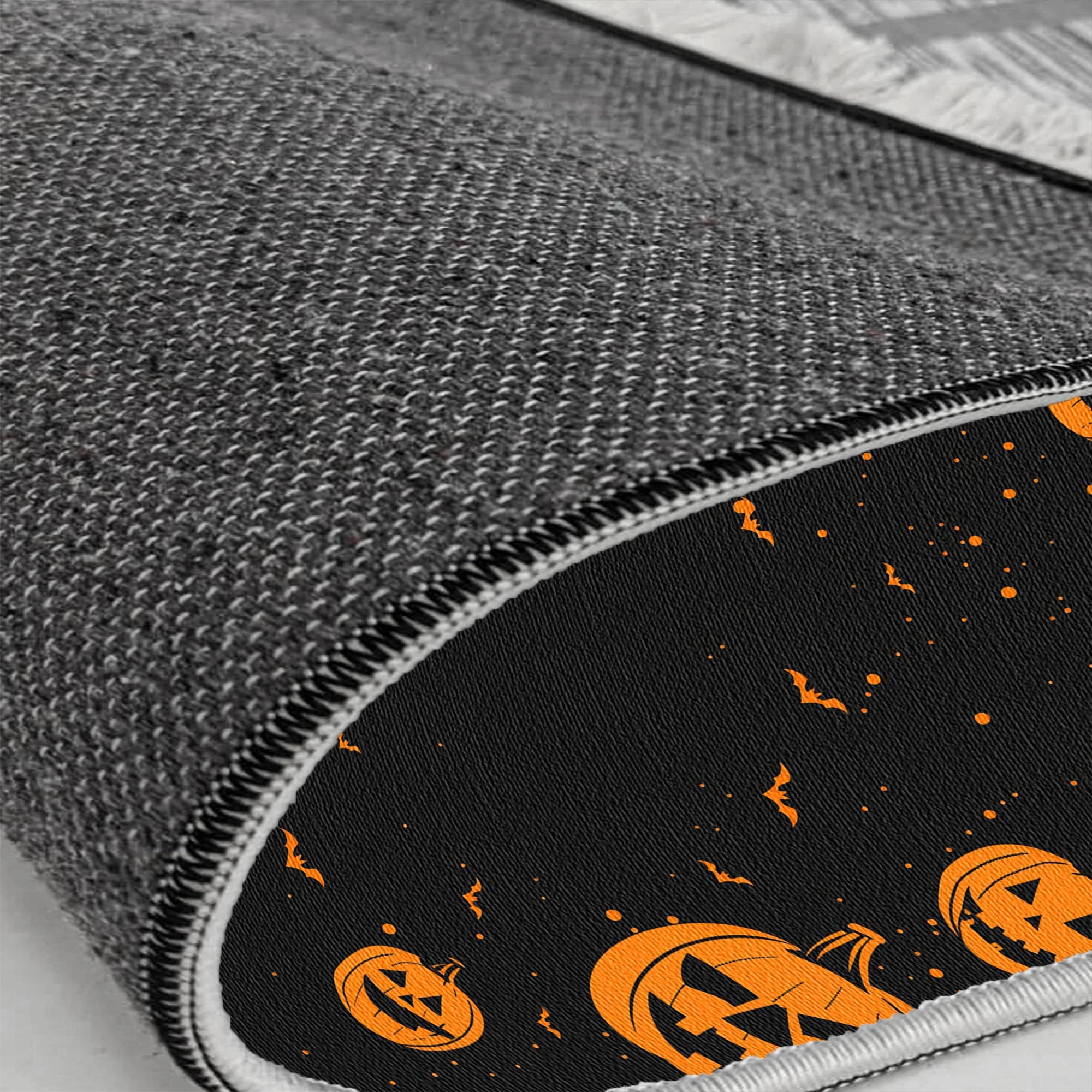 Gruseliger Halloween-Kürbis-Teppich