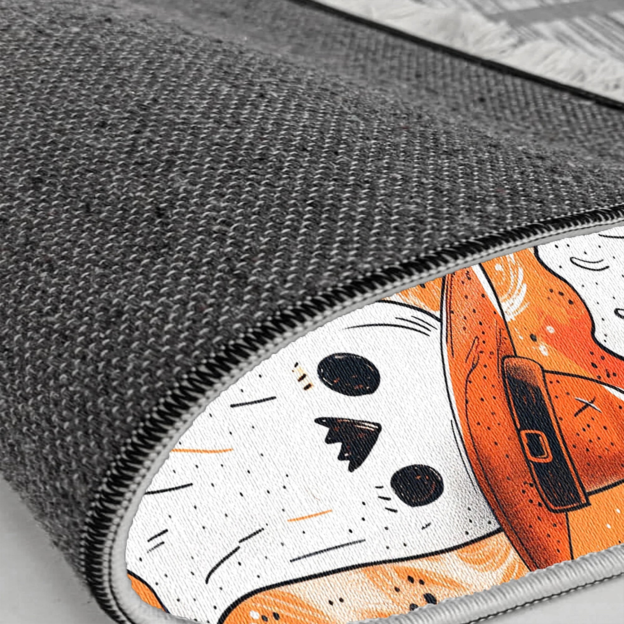 Gothic Horror Kürbisschädel Teppich