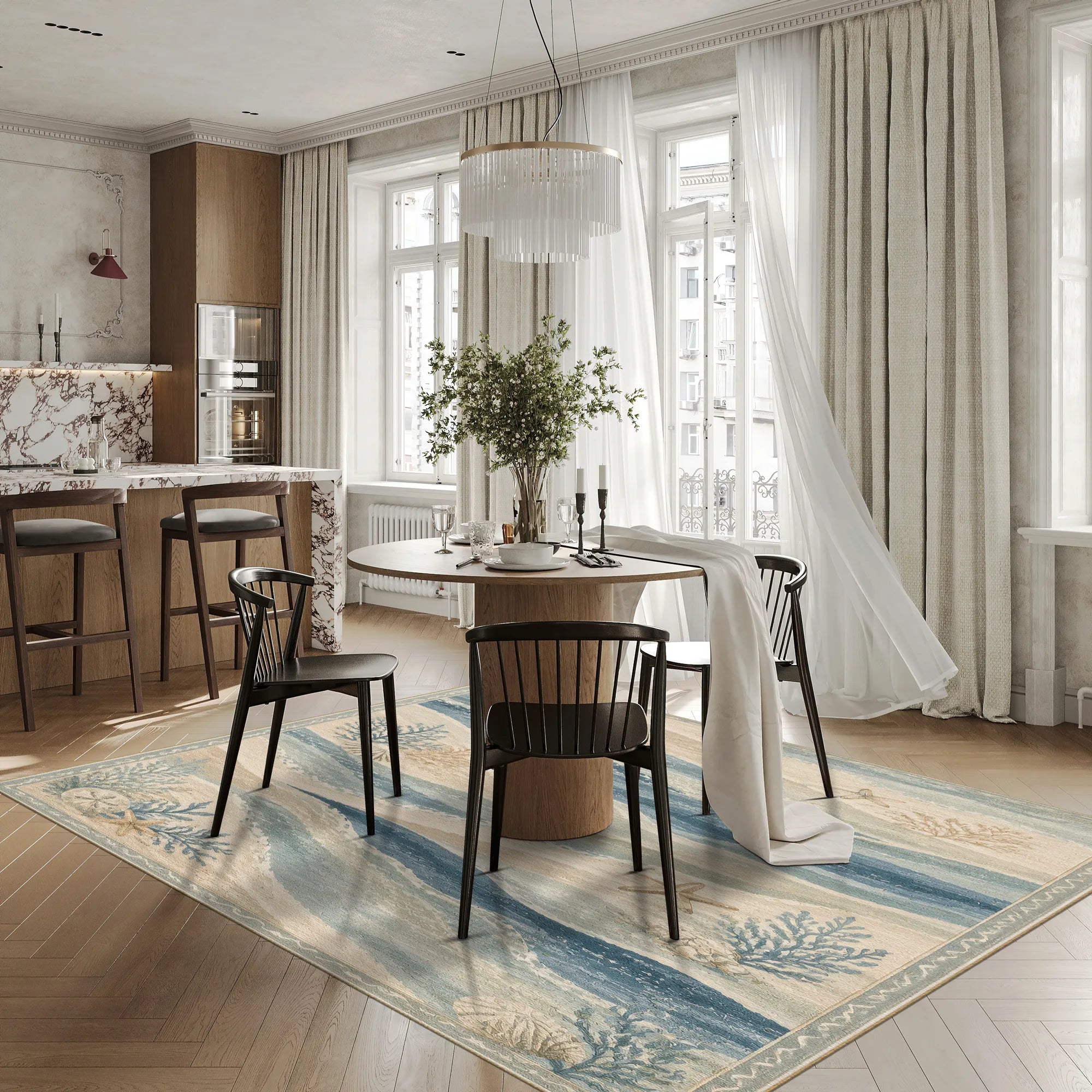 Teppich Ocean Breeze Coastal Waves