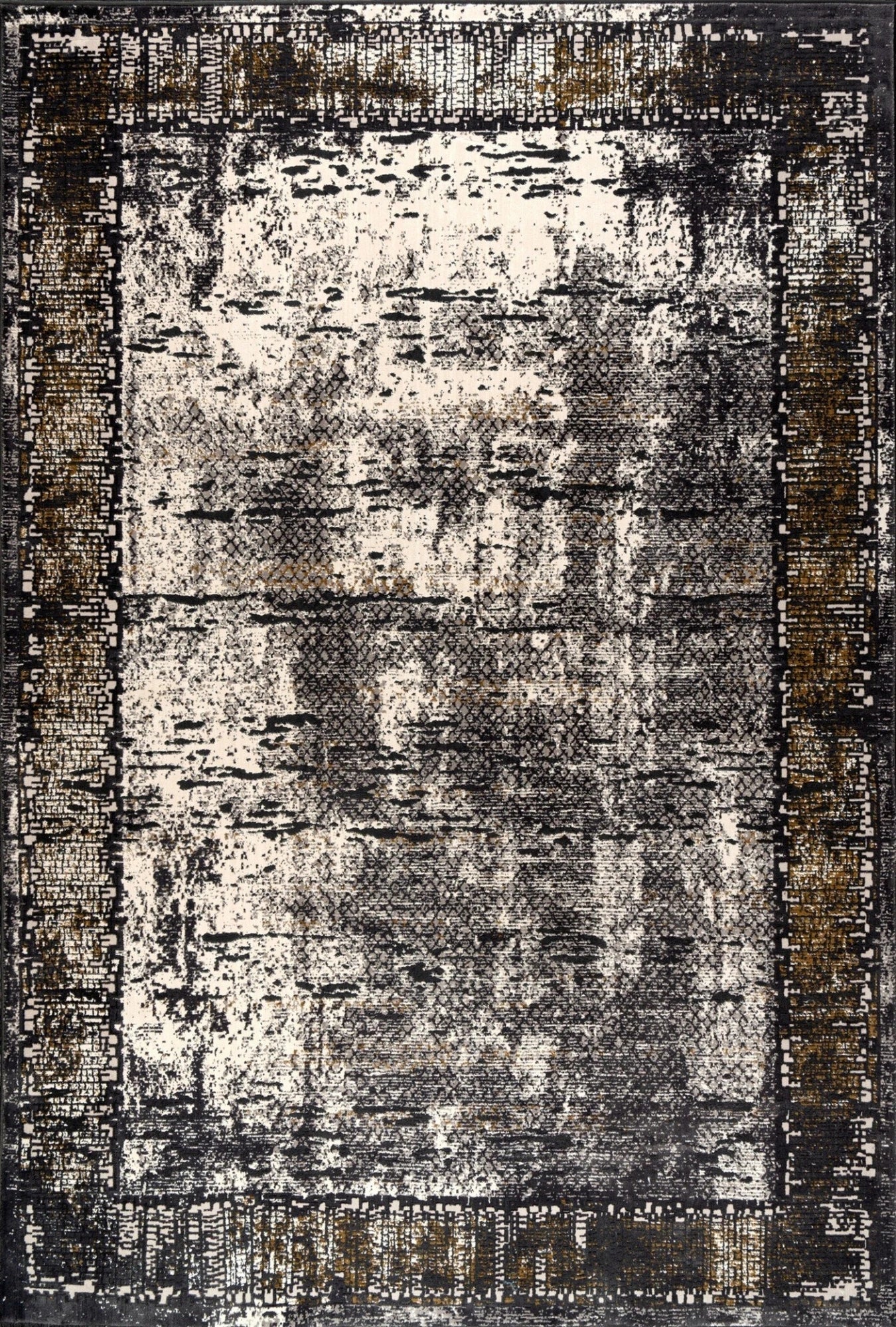 Stonework Fade Vintage Border Rug